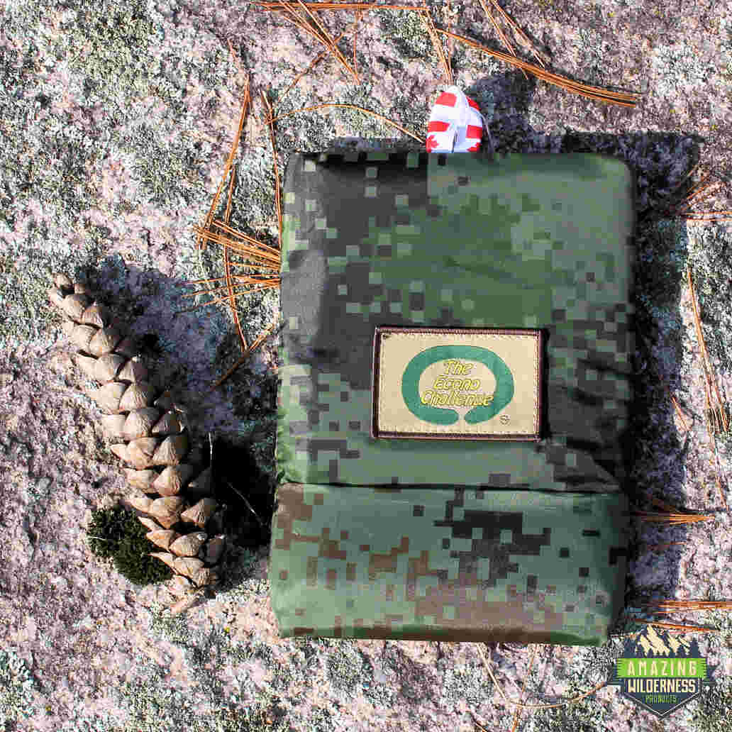 Amazing Wilderness Camp Hammock Bushcraft Chair Camouflage Folded