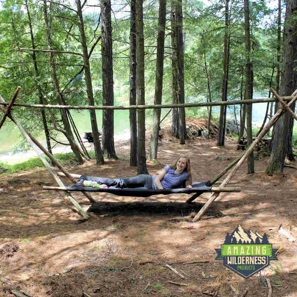 Amazing Wilderness Camp Cot As Raised Bed Lakeside