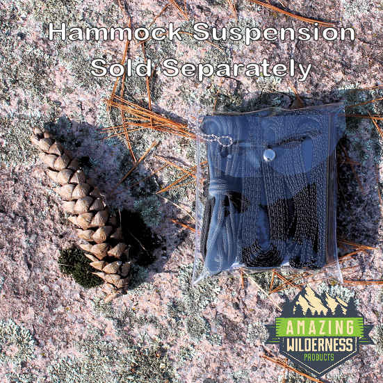 Hammock Suspension System Sold Separately Black
