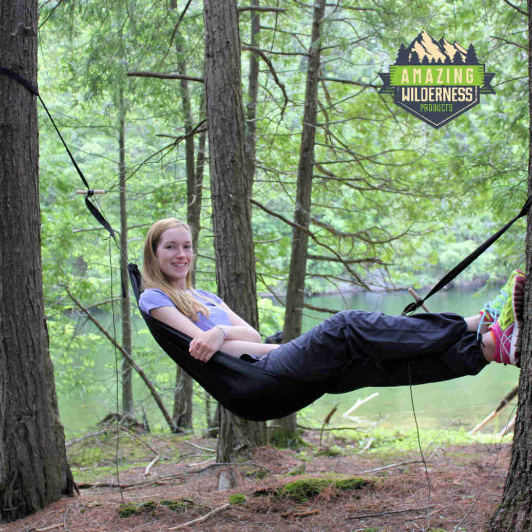 Suspension System For Amazing Wilderness Hammock Chair Black