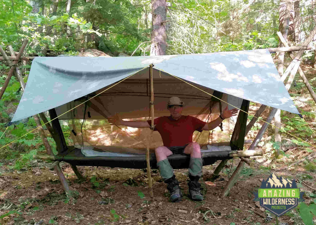 Ultimate Bushcraft Shelter Bundle From Amzing Wilderness Products