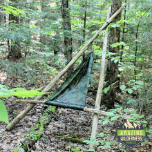 Amazing Wilderness Camp Hammock Bushcraft Chair Camouflage