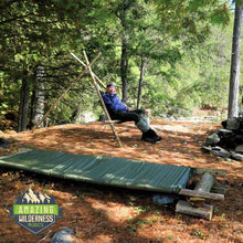 Amazing Wilderness Camp Cot And Chair Lakeside
