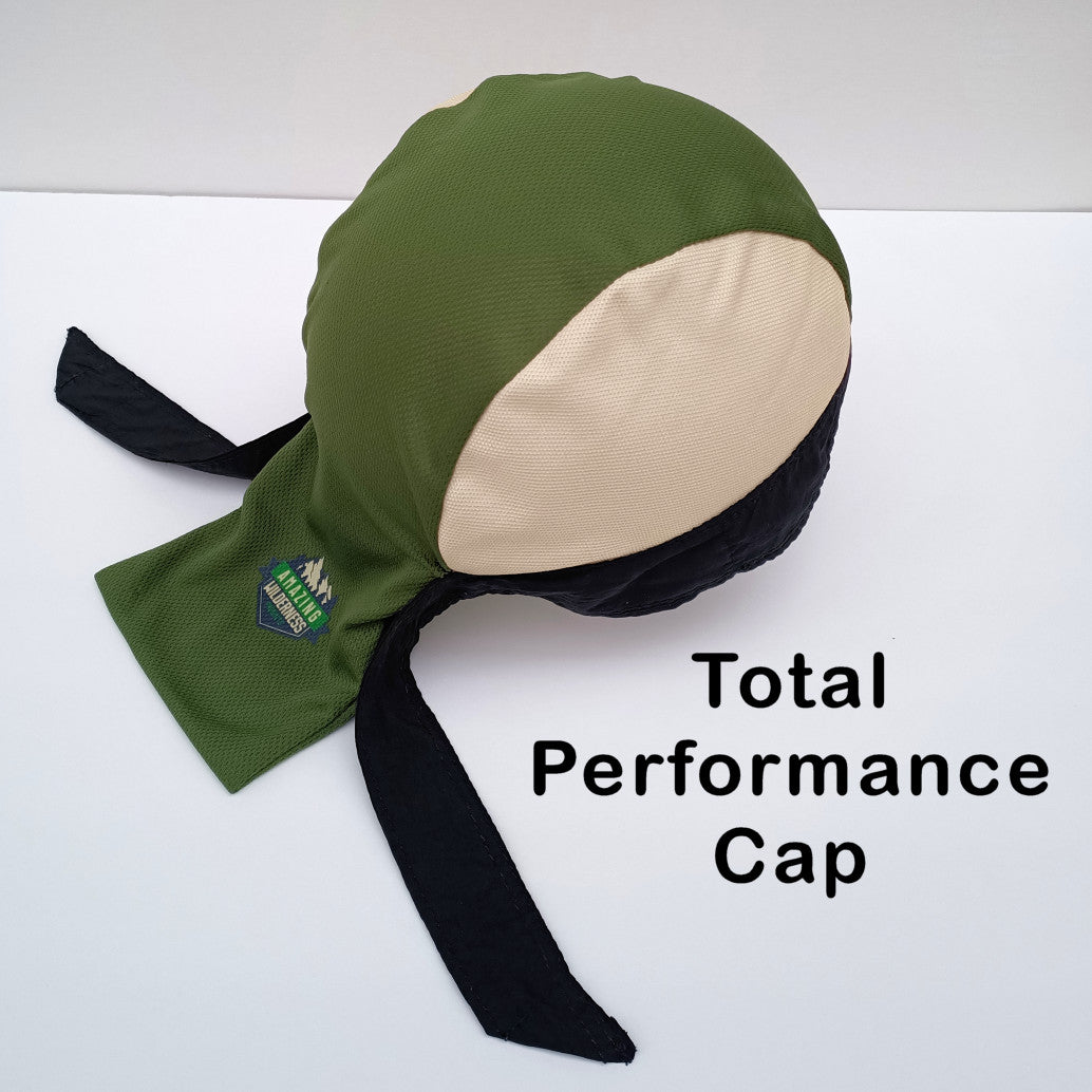 Total performance Cap Green and Cream